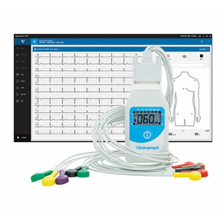 Vitalograph BT12 PC-EKG, schnelle und zuverlässige Ruhe-EKG-Messung - MIT Spirotrac 6 Software