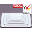 Waca Instrumententablett, Melamin, weiß - 19 x 15 x...