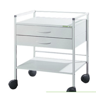 Haeberle Vielzweckwagen 08/16 ®, Gestell weiß, 73 cm, mit 1 Schublade