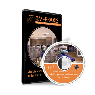 Unterweisungs-DVD Medizinprodukteaufbereitung in der Praxis: PRAXIS-DVD-Reihe - Jährliche Unterweisungen für das Gesundheitswesen