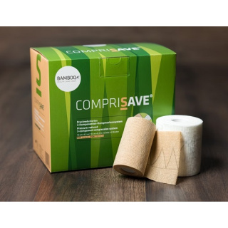 Bamboo Comprisave ®, druckreduziertes 2-Komponenten-Kompressionssystem, 10 cm x 6,5 m / 10 cm x 8,2 m, 6 Sets - die perfekte Unterstützung zur Wundbehandlung