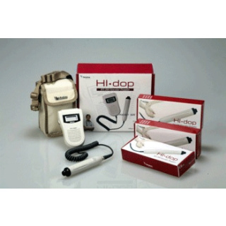 Medical Econet Hi-Dop Gefäßdoppler inkl. zwei Sonden: 4 und 8 MHz - einfaches Screening von Arterien und Venen