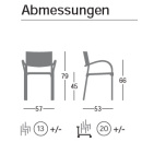 Wartezimmerstuhl Segis BREEZE, verschiedene Gestell und Sitzfarben